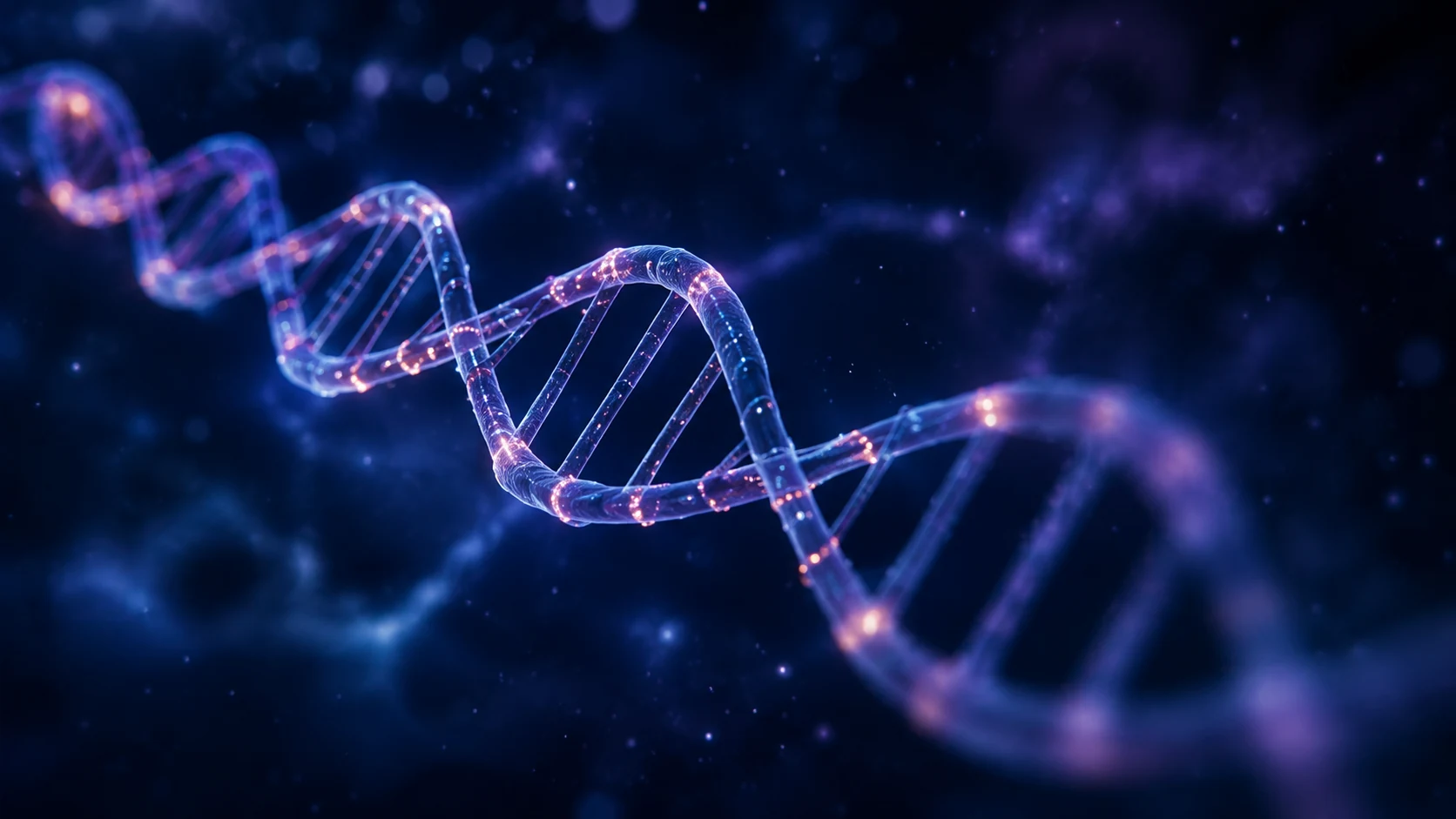 A DNA-inspired scientific image representing the foundations of sleep biology
